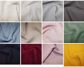 Waffle Weave Fabric Etsy