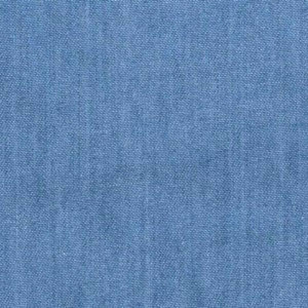 Light Shade 4oz Lightweight Washed Blue Denim Fabric by Large Fat Quarter 