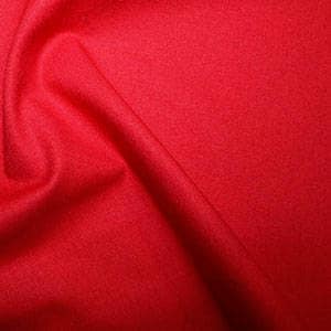 Rose & Hubble 100% True Craft Cotton - Solid Scarlet Red - by Metre