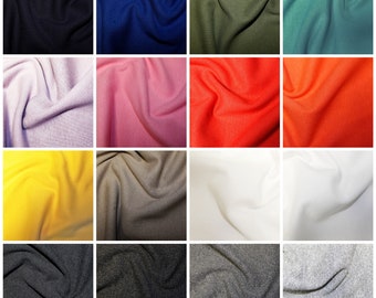 Jersey Rib Ribbing Fabric 95% Cotton 35-37cm Tubular Rib Per QUARTER METRE 25cm Cuffs Collars Clothes Jackets Hoodies Clothing Sweatshirt