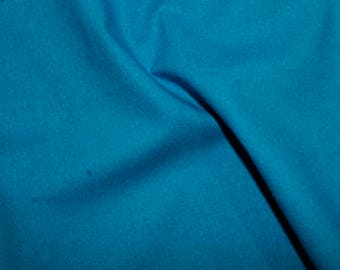 Rose & Hubble 100% True Craft Cotton - Solid Sapphire Blue - by Fat Quarter