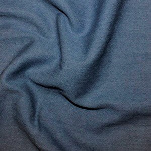 Medium Shade Blue STRETCH Denim Fabric by HALF A METRE Clothing