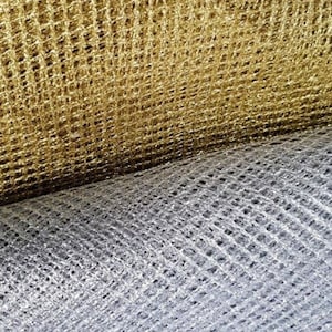 ルレックスネット生地 ゴールドまたはシルバー 1メートルあたり 132 cm/52インチ 軽量 25gsm 光沢のある衣装装飾 イベント 椅子 装飾用衣類*