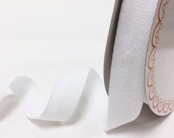 Nastro Di Cotone Twill 20mm - 56 Metri Totali - 28 Colori Assortiti (2 Metri Per Colore) - Per Cucito, Artigianato E Decorazione - 6
