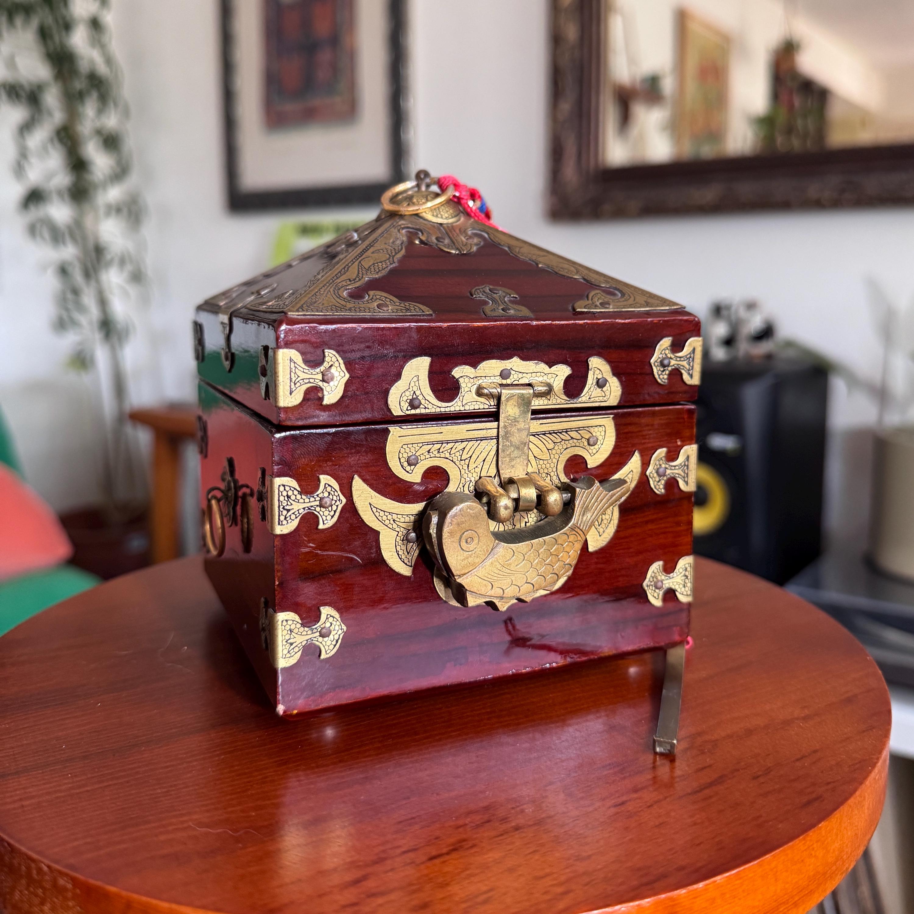 Chinese Lock Box - Etsy