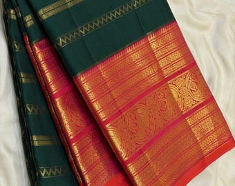 Timeless Kanjivaram Grace: 2gm Gold Zari