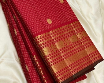 Kanchipuram Silk Saree - Traditional Indian Wedding Sari