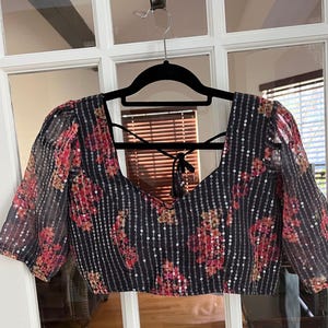Saree Blouse for Women Readymade Blouse Indian Traditional Crop Top Choli for Wedding Partywear  Lehenga Blouse Sari Blouse Ships from USA