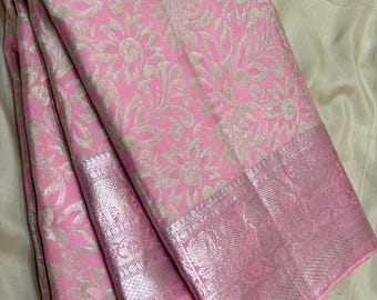 Kanchipuram Silk Saree: Handloom Zari Brocade, Indian Wedding