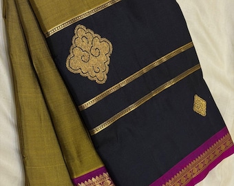 Kanchipuram silk saree 2 gm zari