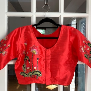 Saree Blouse for Women Readymade Blouse Indian Traditional Crop Top Choli for Wedding Partywear  Lehenga Blouse Sari Blouse Ships from USA