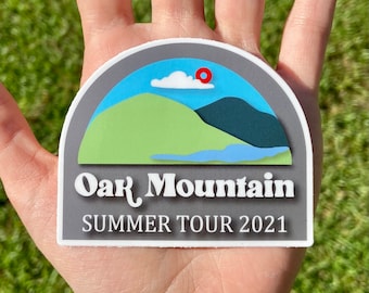 Phish Oak Mountain 2021 Sticker 3”x3” Vinyl