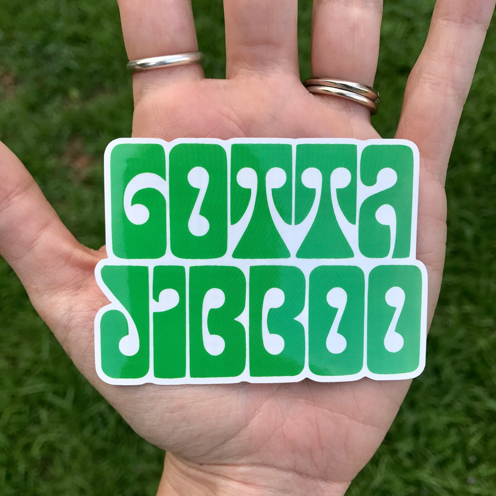Phish Gotta Jibboo Sticker 3x2.23 Glossy Vinyl Etsy