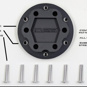 MOZA ES Felge Adapter: 55 mm auf 70 mm Sim Racing Upgrade