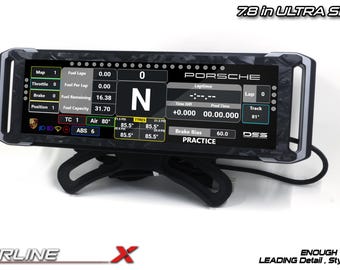 7.8インチUSBシムレーシングディスプレイ：HyperLine-X DDUダッシュ