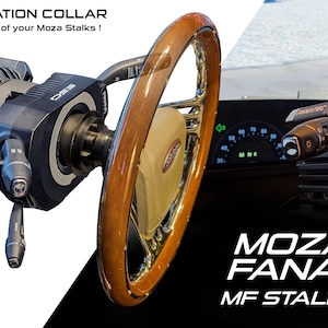 Moza Multifunktions Stiel Adapter ! Passt auf Die meisten FANATEC Wheel Bases !!! Behält Auto-Signatur bei Abbrechen !!! BESCHREIBUNG LESEN!!!