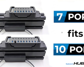 Sabrent USB-Hub Halterung | Versteckte Hardware-Montage