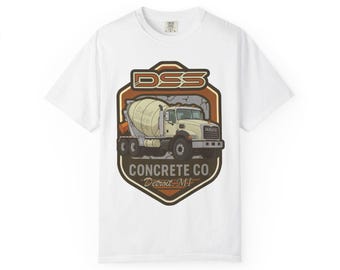 DSS Concrete Co. vintage T-shirt graphique