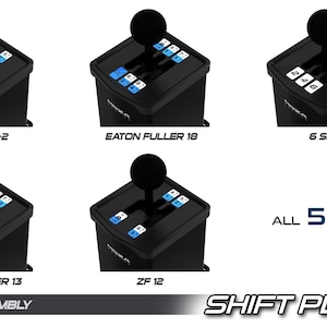 Parallel Shift Plates Shiftplate X Mod | Interchangeable Truck Shift Pattern Plates for Moza ...