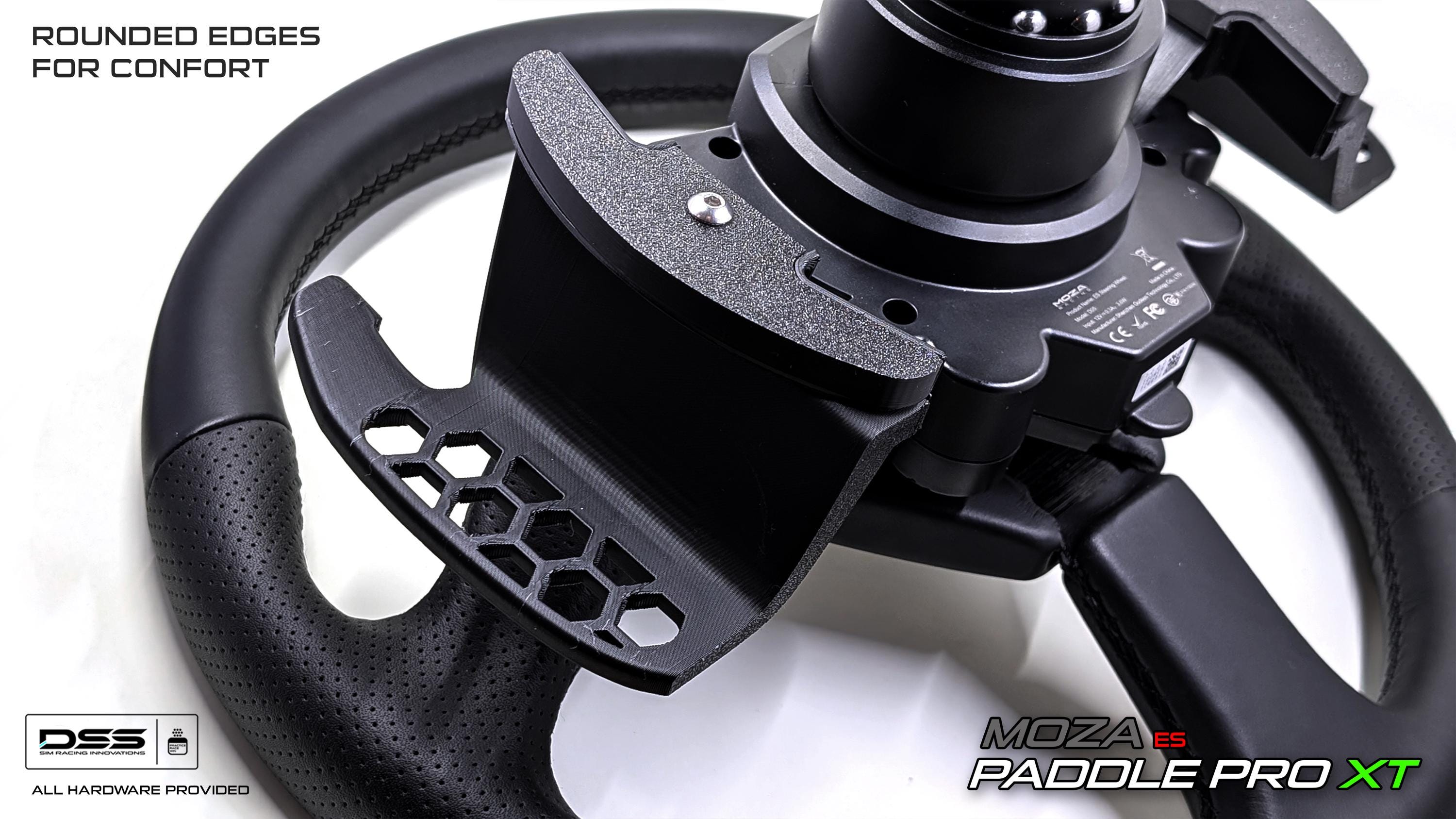 Shift Paddle Extenders for Moza ES Rim | Stylish and Functional