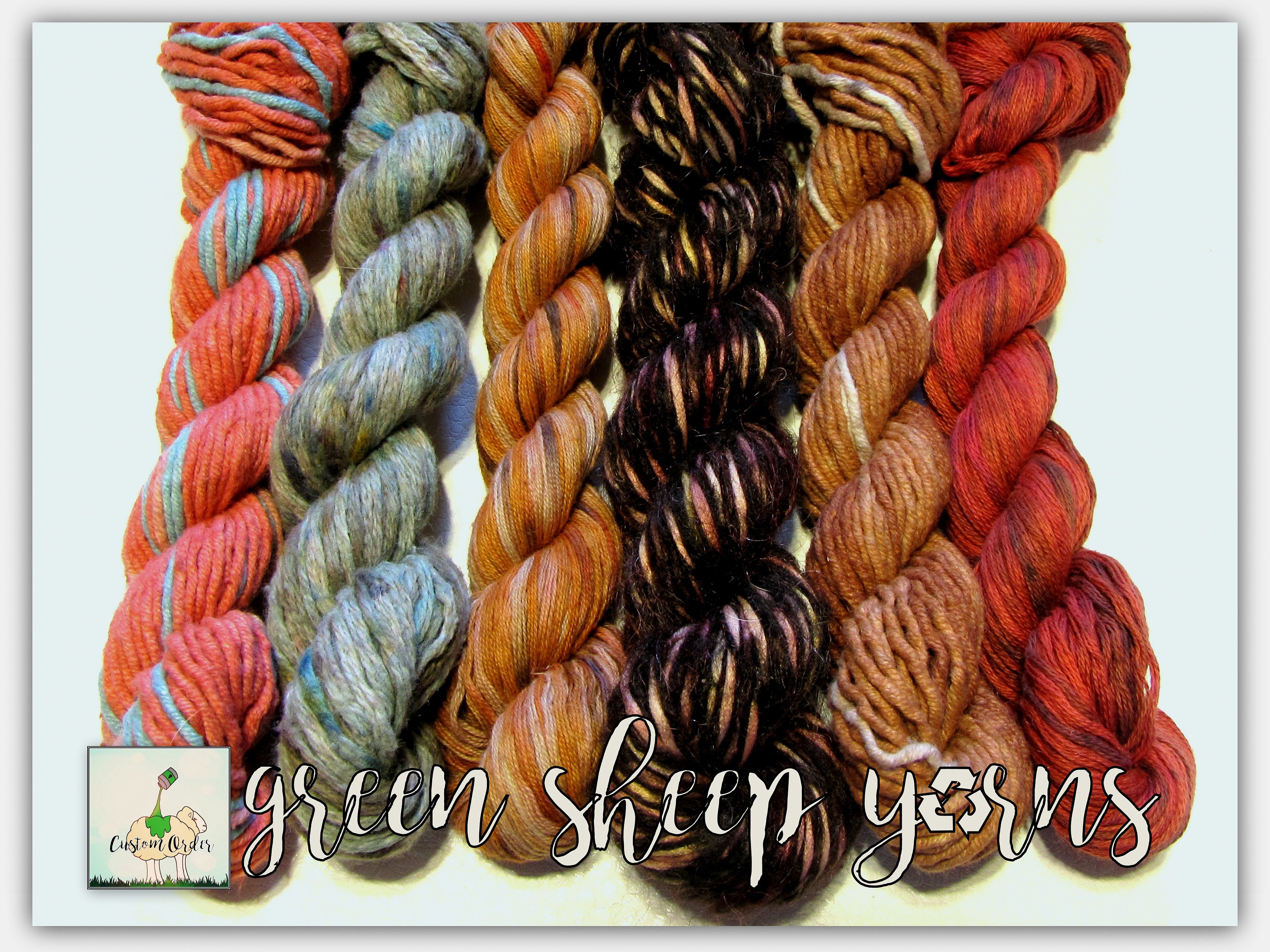 Earth tones Weaving yarn pack/ Yarn minis/ Yarn bundle/ | Etsy