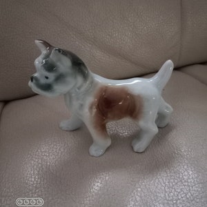 Ceramic Boxer Dog Figurine