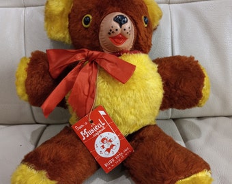 Vintage Musical Teddy Bear
