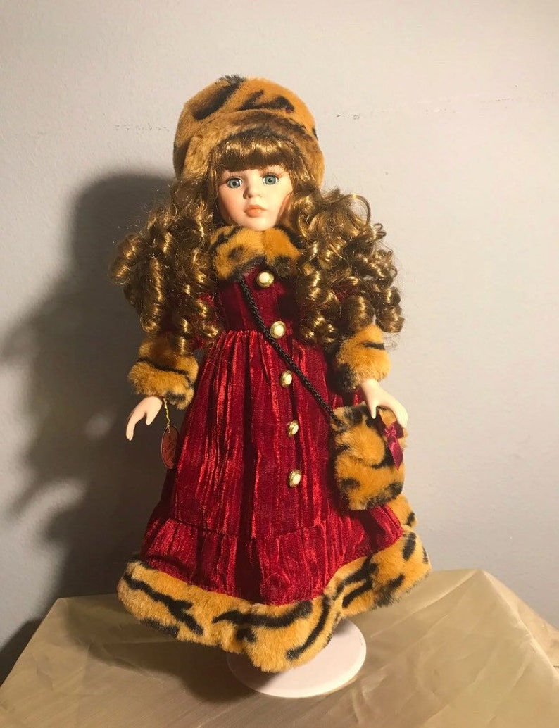 Collectors Choice Genuine Fine Bisque Porcelain Doll Etsy