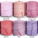 3mm Single Strand Macrame Cord 1 Ply Twisted Coloured Cotton String for ...