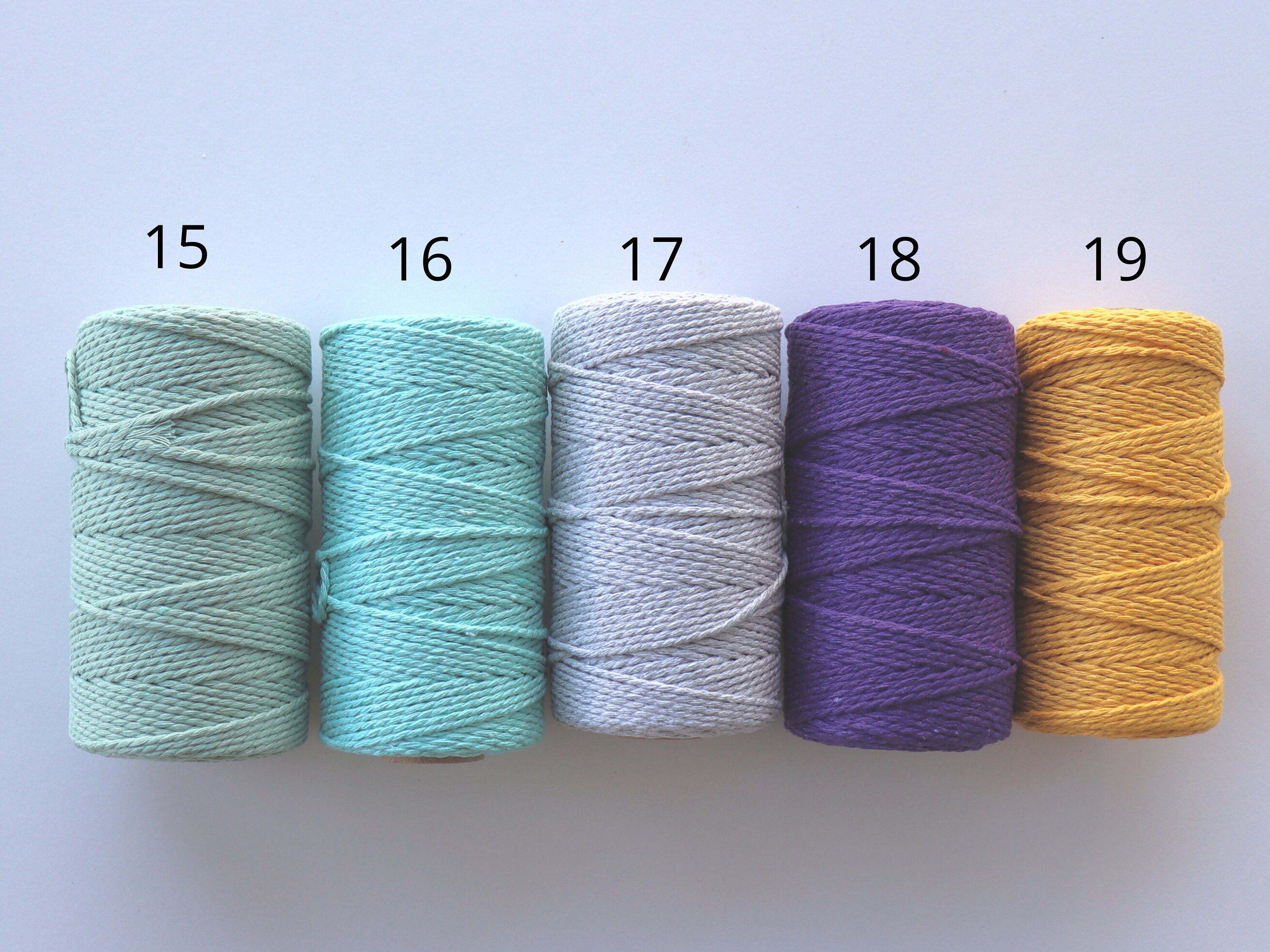 1mm cotton string warp thread thin twine weaving cord Etsy