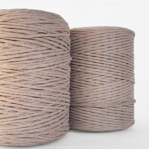 3mm Taupe Macrame String, 300 Metres - Etsy