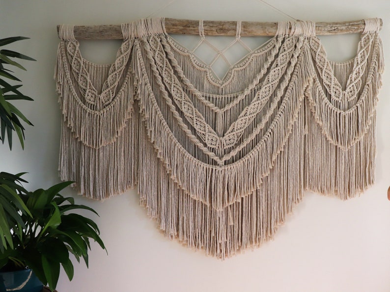 Extra Large Macrame Wall Hanging Boho Wedding Bohemian Etsy