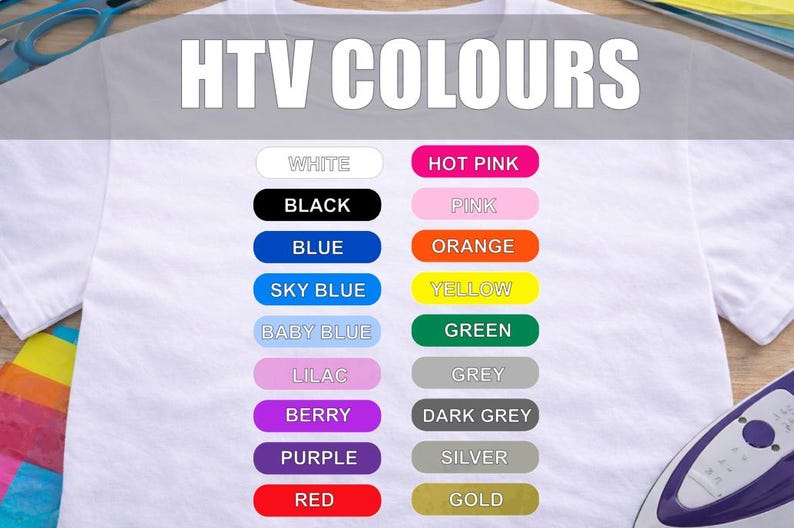 PERSONALISED HTV Iron Vinyl Labels| Iron on Names| Fabric Stickers ...