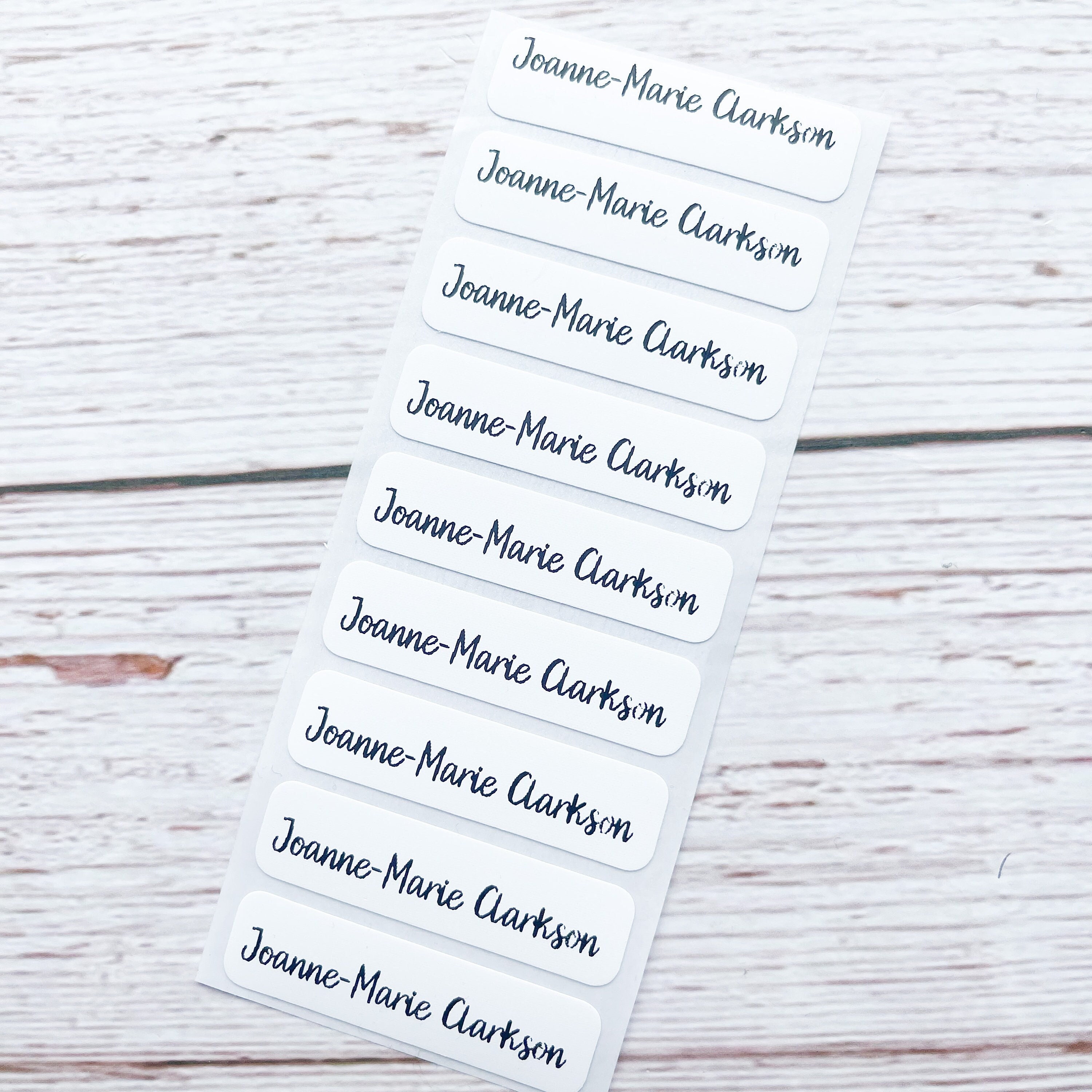 Iron on Clothing Labels, Fabric Labels, Custom Iron on Label