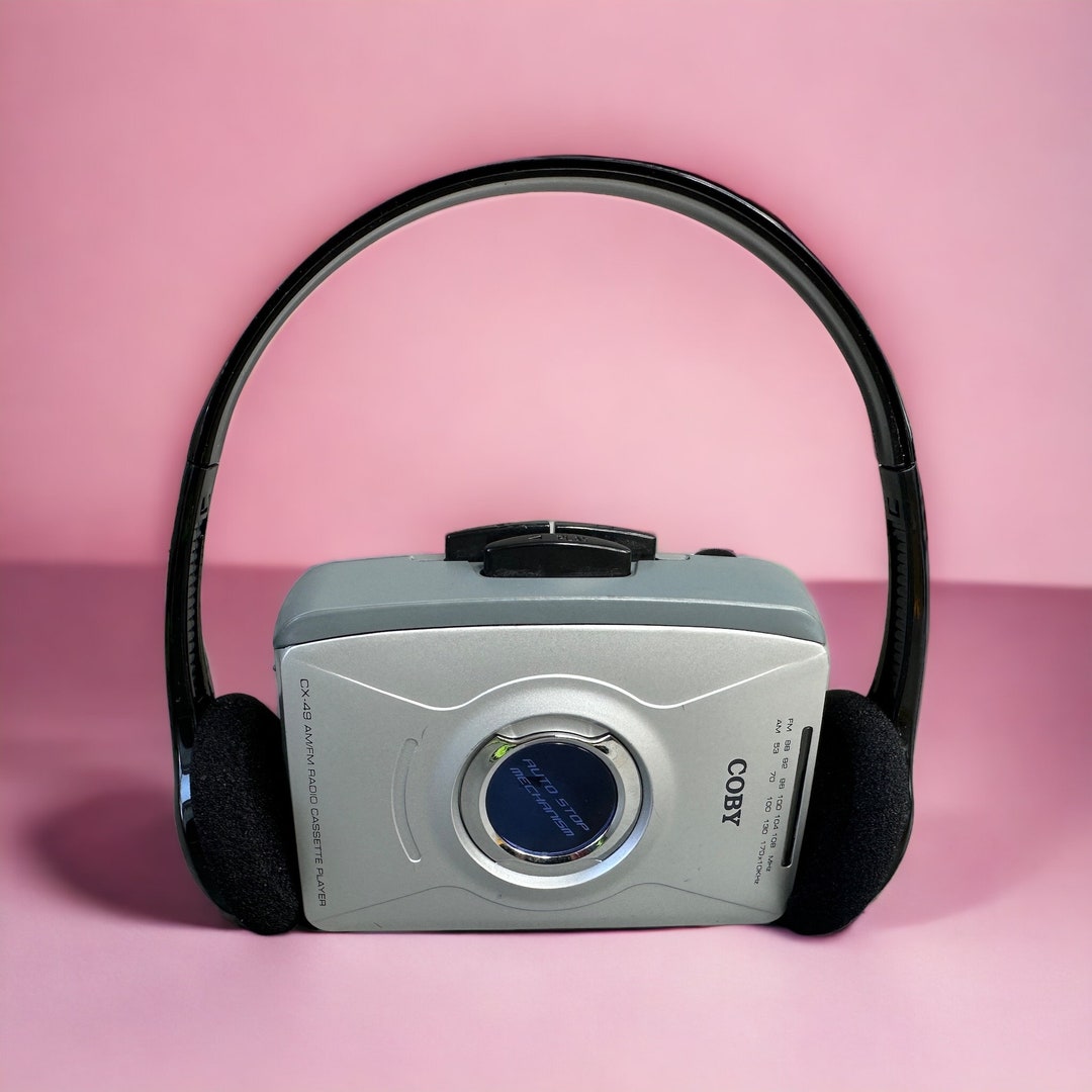 Colby Portable Cassette Player With Headphones AM/FM Etsy