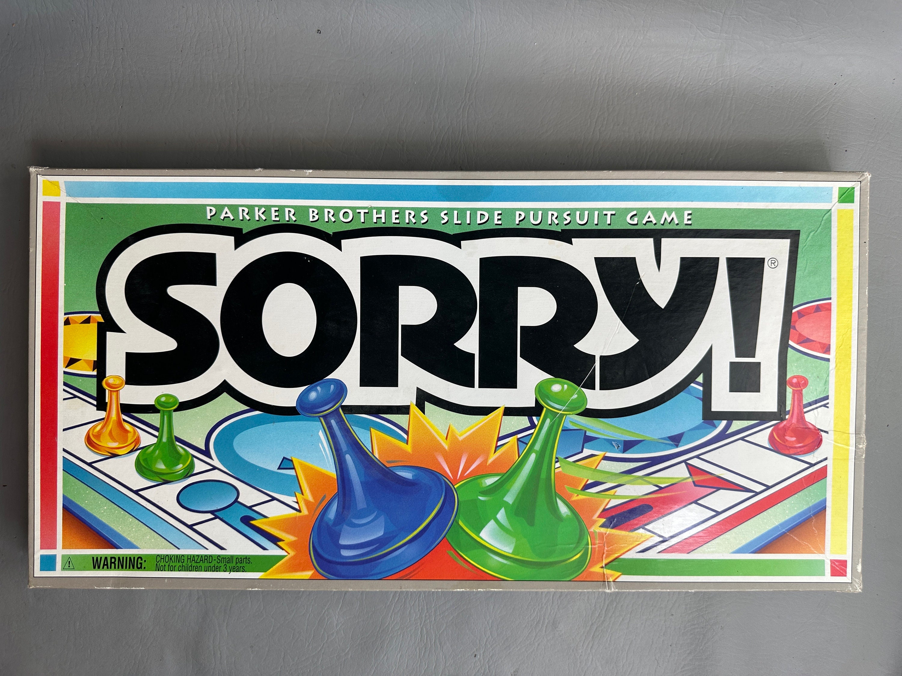 Vintage SORRY Board Game 1992 Complete Etsy