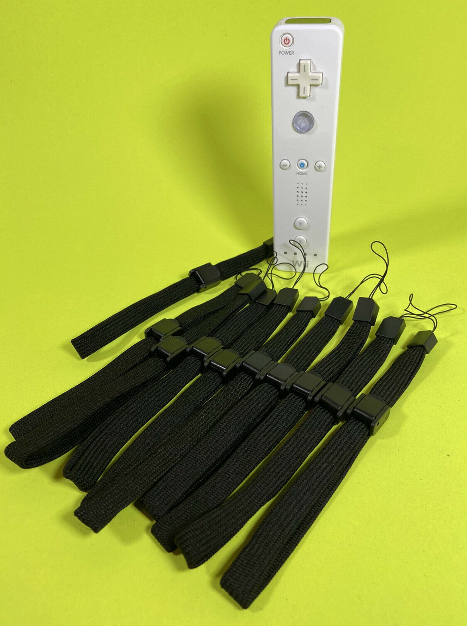 10 Pack Black Wrist Strap for Nintendo Wii WiiU Remote Etsy