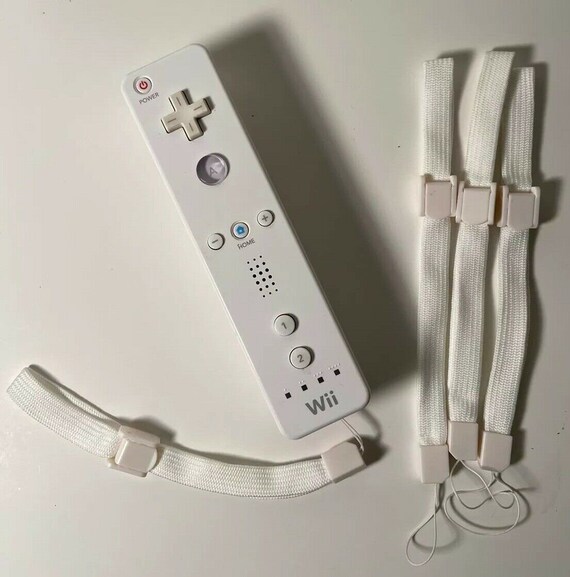 4 White Wrist Strap For Nintendo Wii Wiiu Remote Wiimote Ps3 Etsy