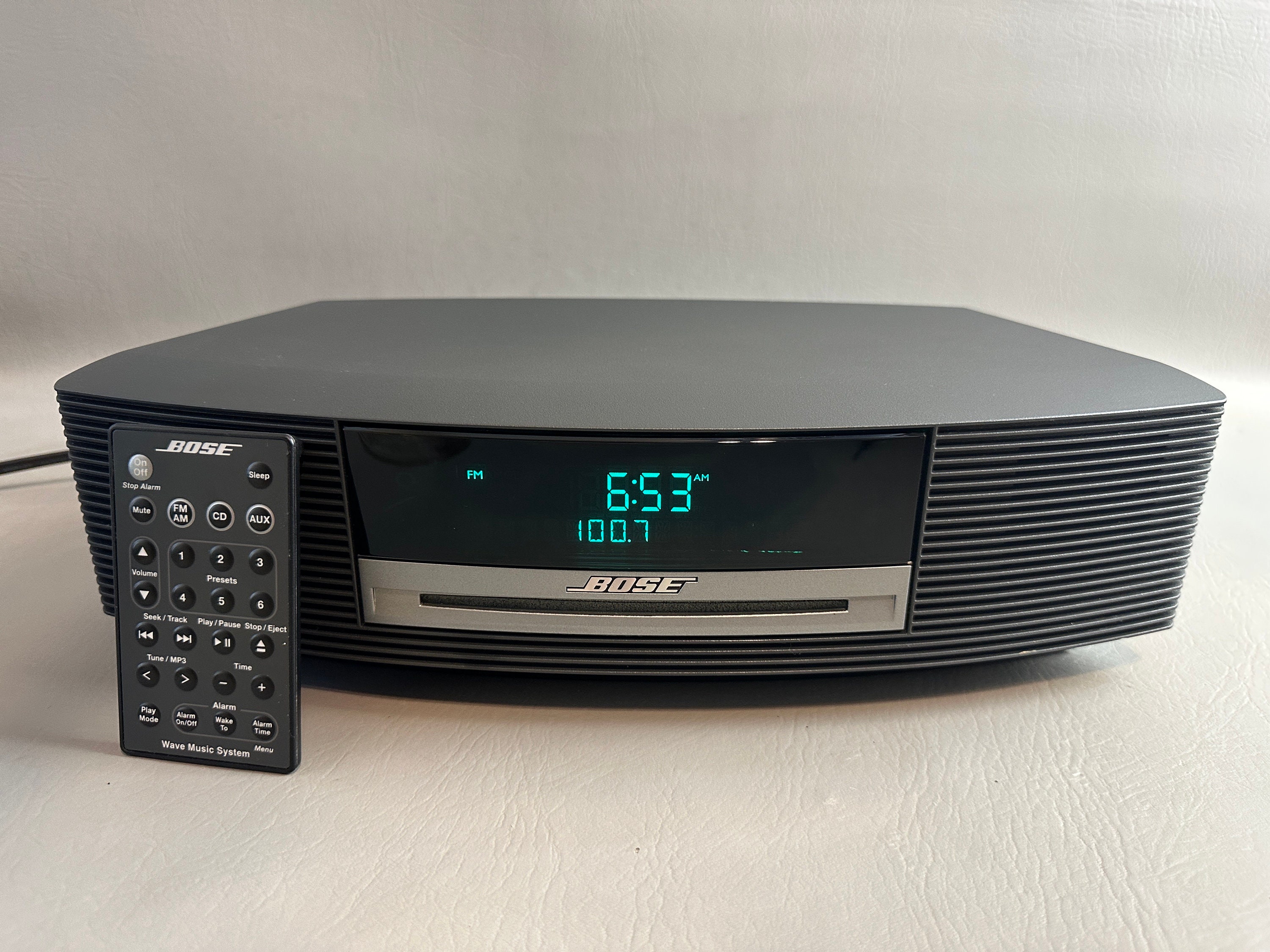 Fremmedgøre frø Hurtig Bose Wave Radio CD Music System With Remote Black Graphite - Etsy