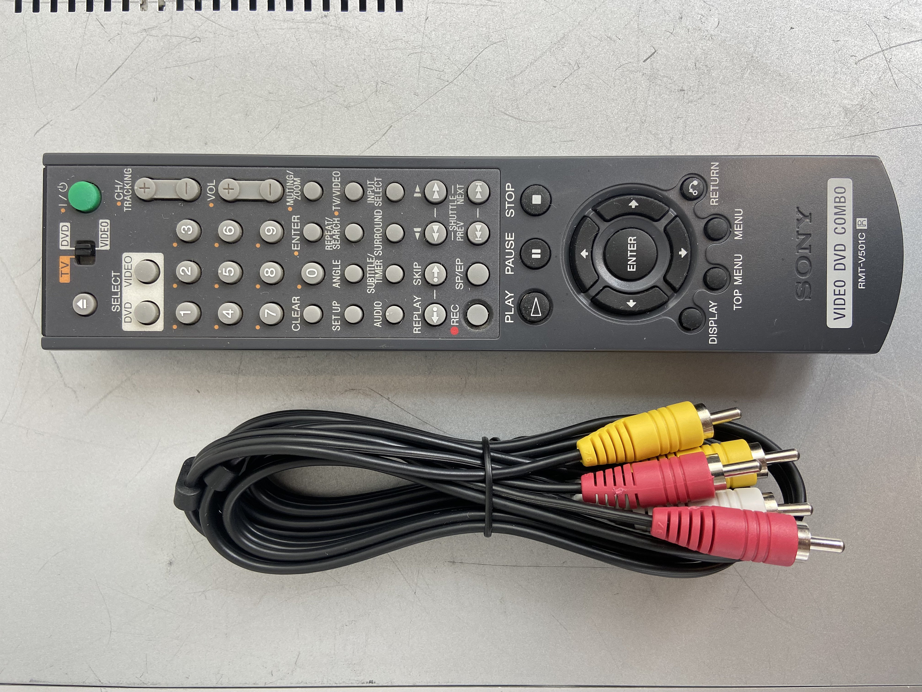 Sony DVD VCR Combo Player 4 Head Vhs Recorder With Remote Etsy