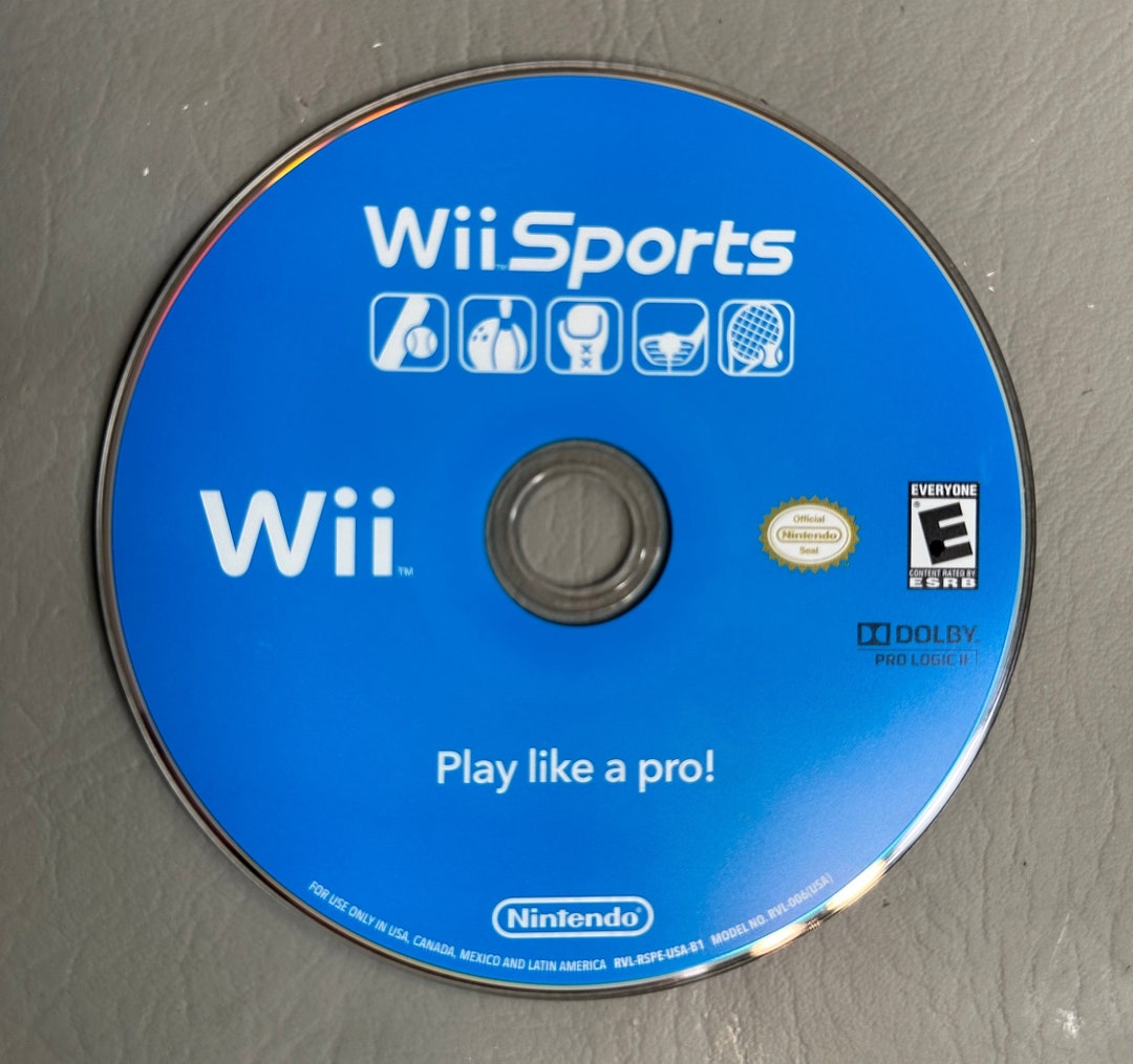 Nintendo Wii Sports Game Disc Only Tested and Working Etsy