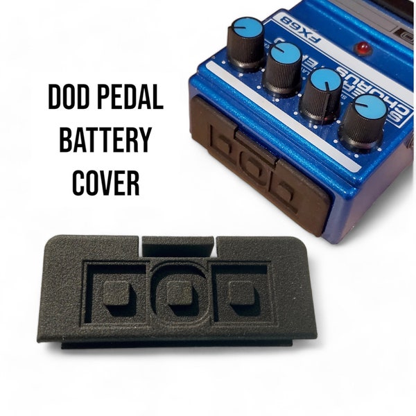 DOD Guitar Effects Pedal Battery Cover for FX Series Pedals. Not Home Made