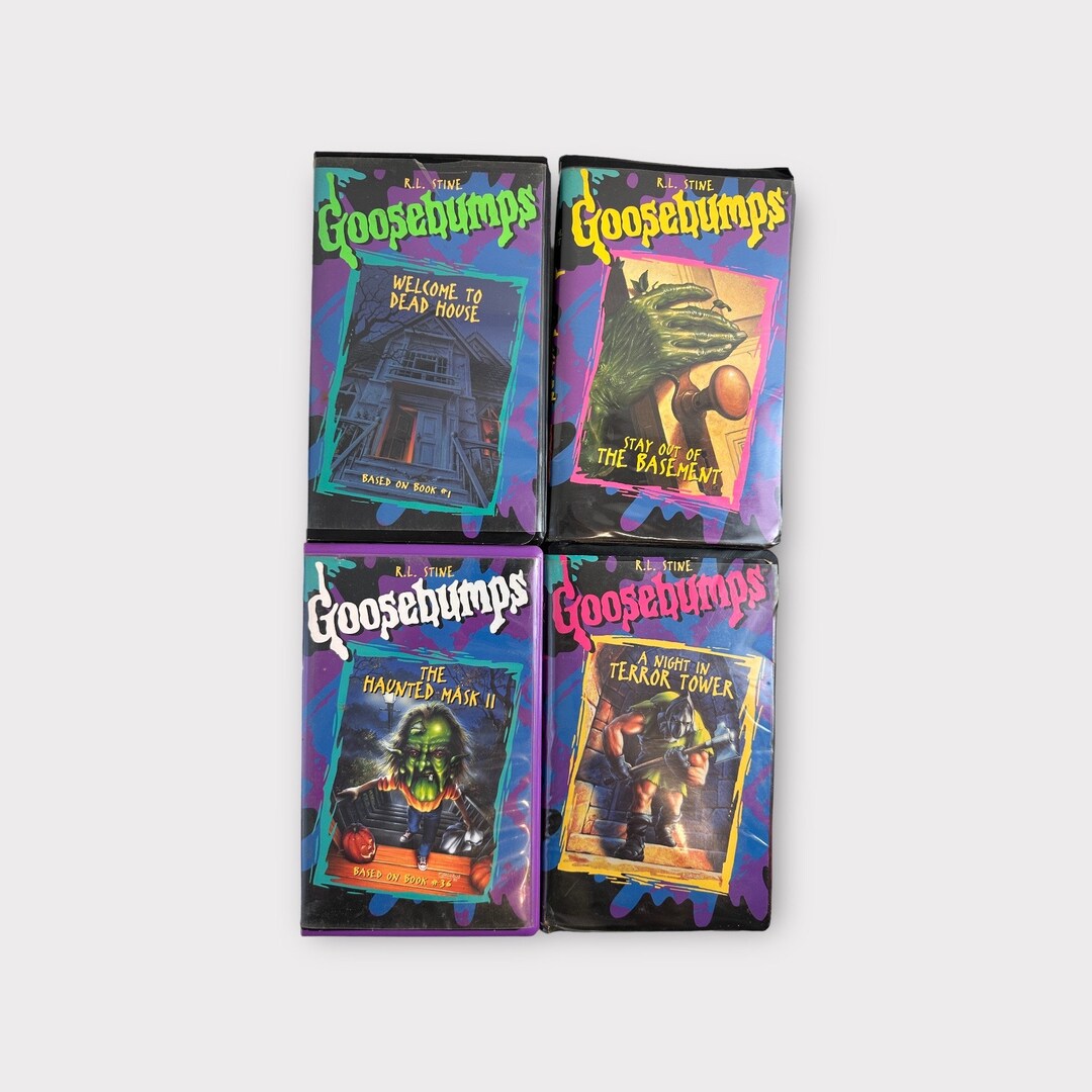 Goosebumps VHS Tape Lot Etsy