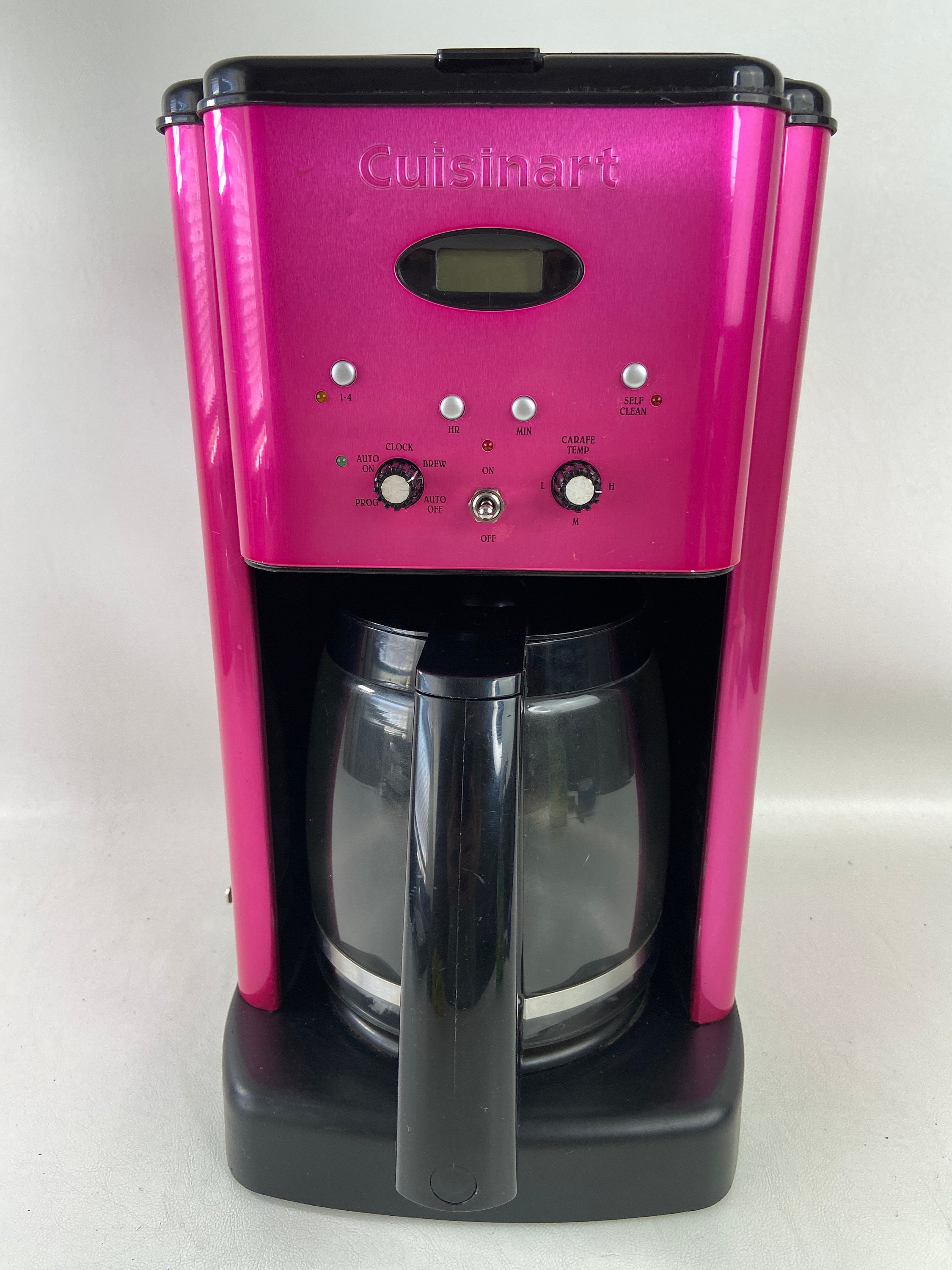 Cuisinart DCC-1100PK 12-Cup Programmable Coffeemaker, Pink