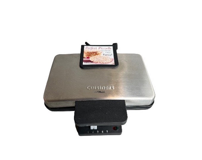 Cuisinart Pizzelle Press Italian Cookie Baker Maker WMPZ2 2C Stainless Steel Nonstick Etsy