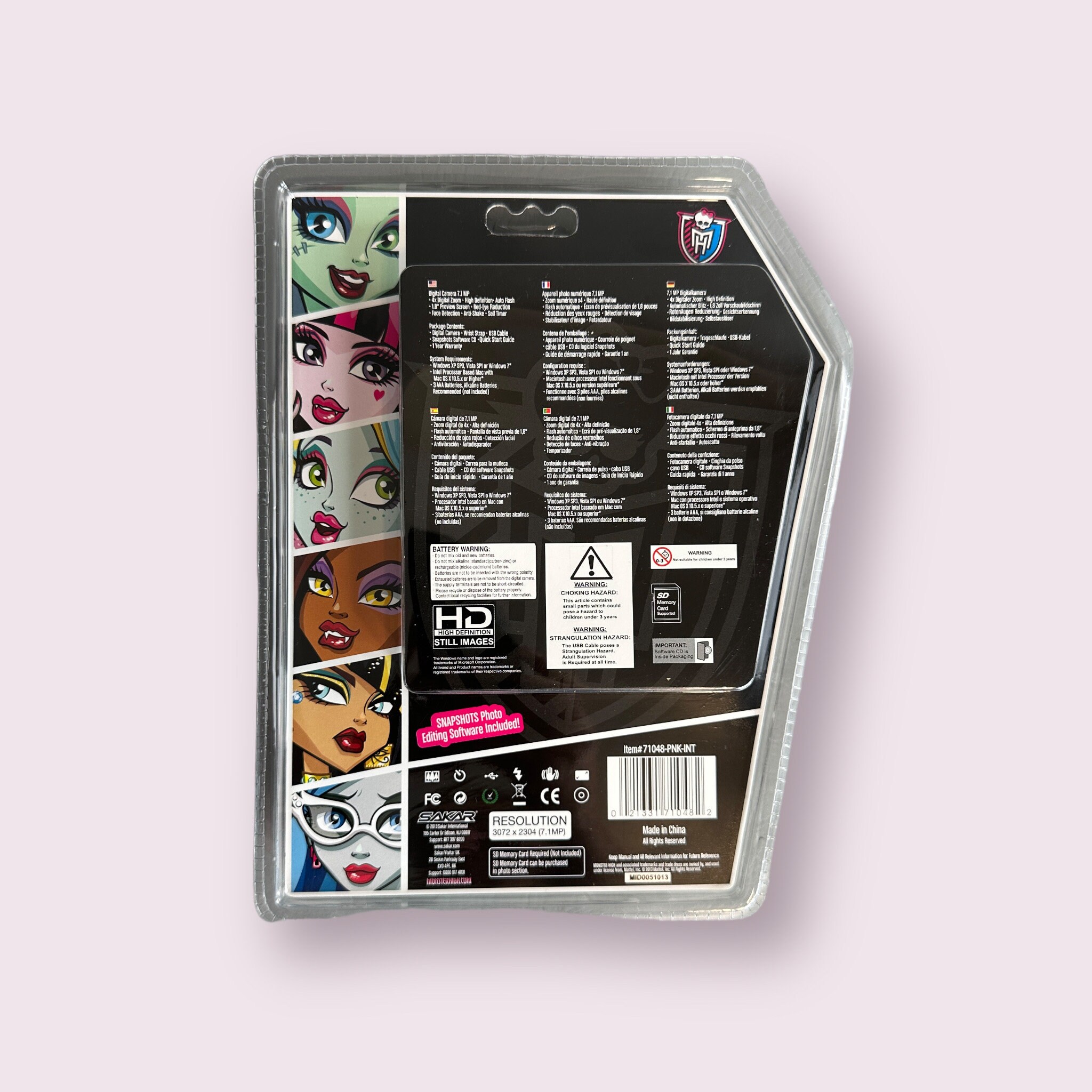 Monster High Digital Camera With Video Draculaura pink and Etsy