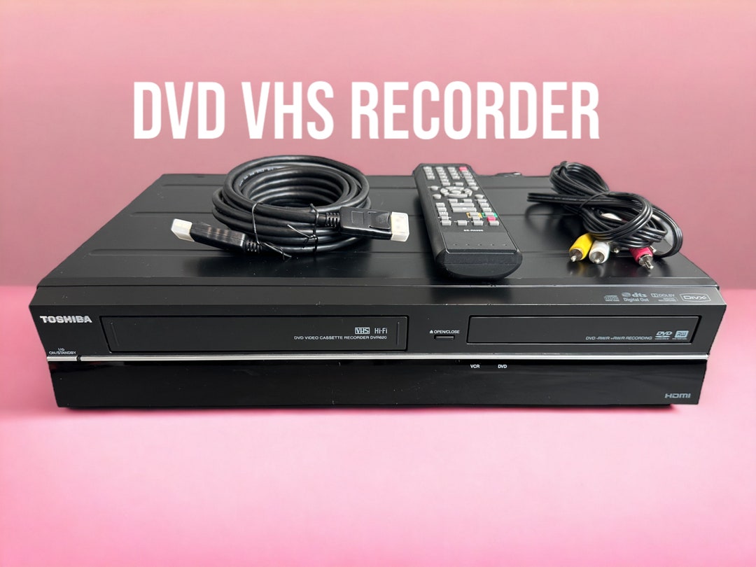 Toshiba DVD VCR Combo Recorder Remote Control Cables VHS Etsy