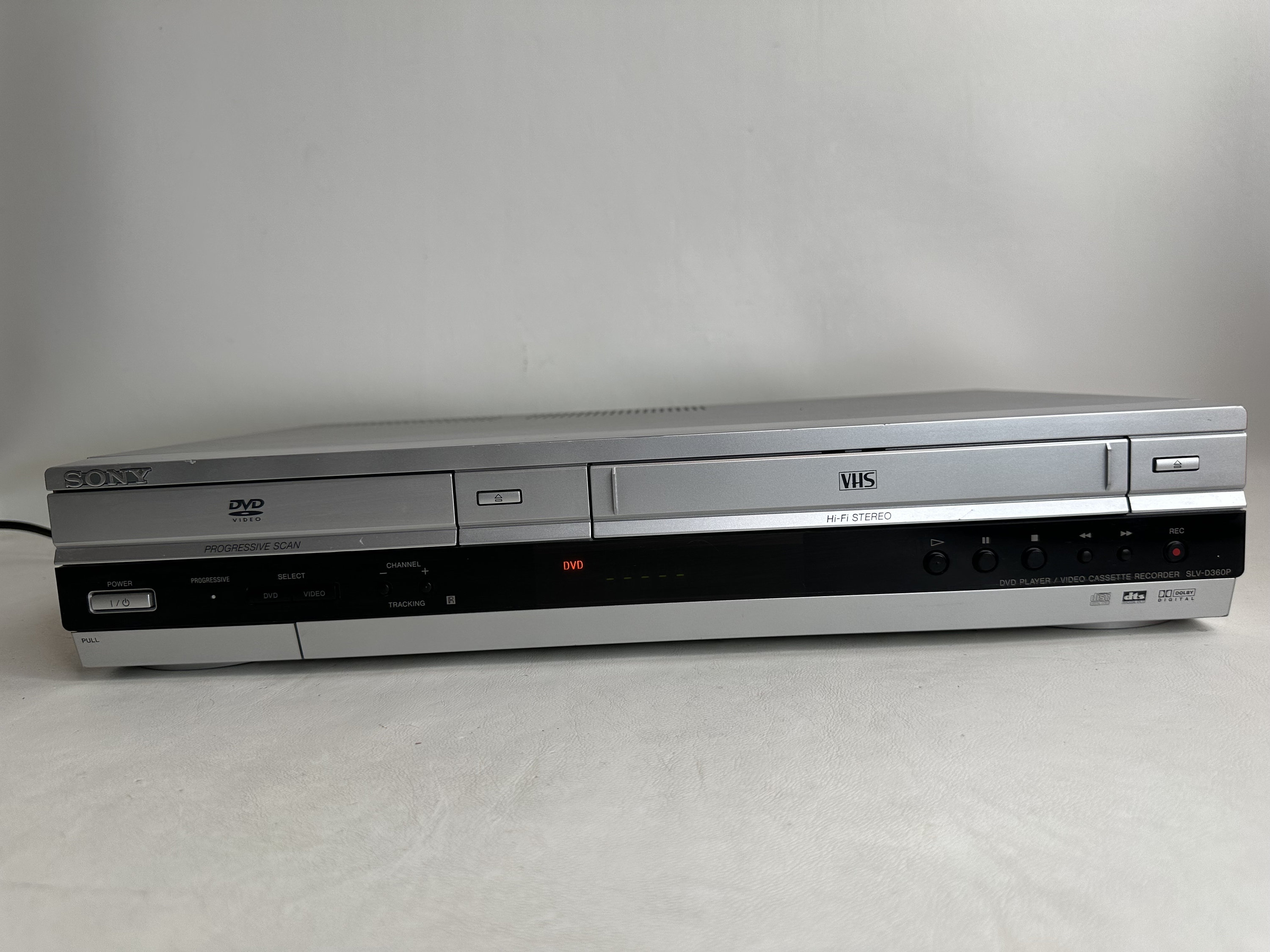 Sony DVD VCR Combo Player Vhs Remote & Cables SLVD360P Etsy