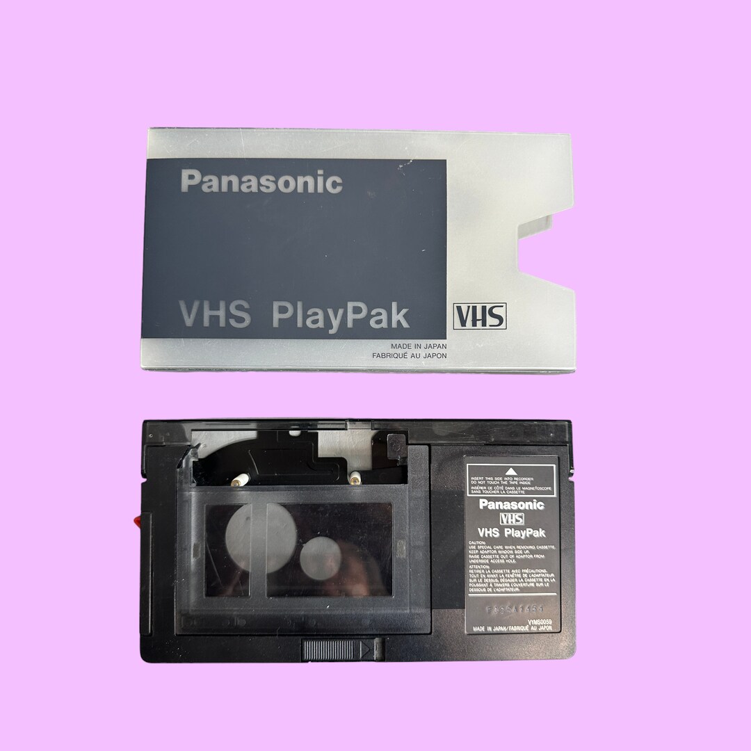 Panasonic VHSC to Vhs Cassette Adapter Motorized Converter Etsy