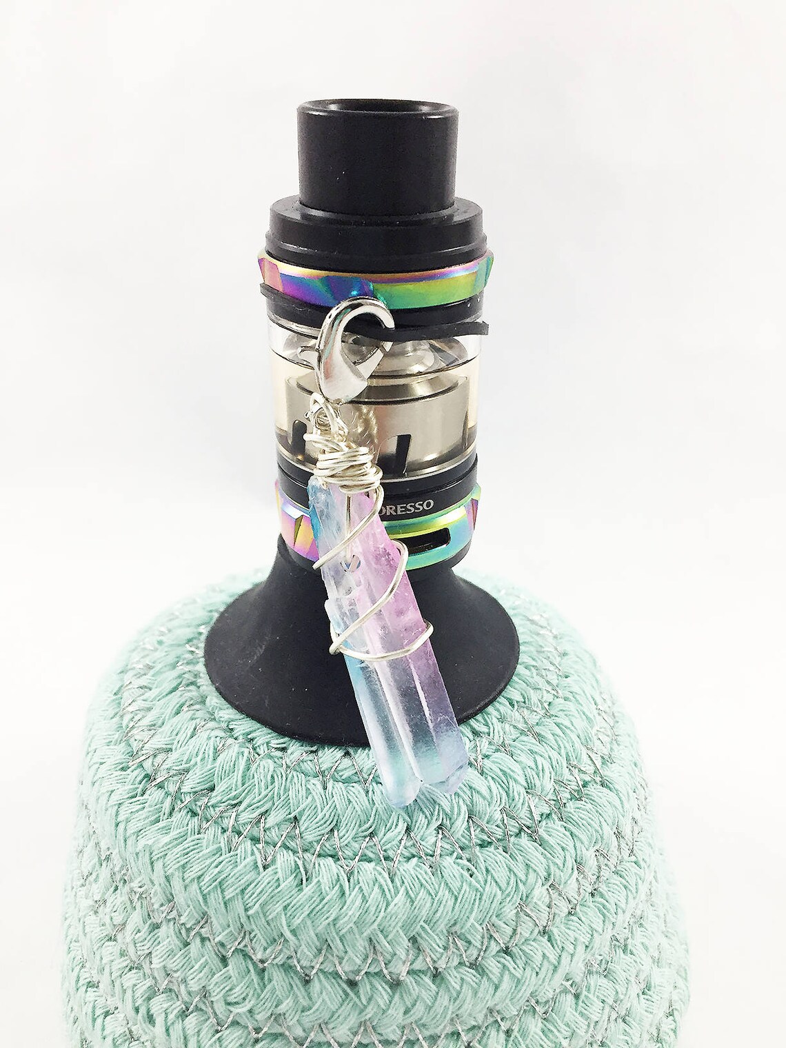 Crystal Vape Charm E Cig Charm Vape Charm Vape Mod Etsy